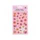 PEGATINAS MARCA IMAGINOVO FLORES ROSAS DE PAPEL 190X104 MM EN BLISTER