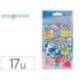 PEGATINAS MARCA IMAGINOVO LUMINOSAS SUBMARINO LUMINOSAS 190X105 MM EN BLISTER