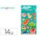 PEGATINAS MARCA IMAGINOVO LUMINOSAS DINOSAURIOS LUMINOSAS 190X105 MM EN BLISTER