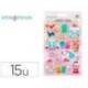 PEGATINAS MARCA IMAGINOVO DULCES MAGIC DREAMS CON RELIEVE 210X130 MM EN BLISTER