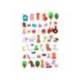 PEGATINAS MARCA IMAGINOVO CUTE ANIMALES GRANJA CON RELIEVE 190X105 MM EN BLISTER