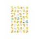 PEGATINAS MARCA IMAGINOVO CUTE ANIMALES PATOS CON RELIEVE 190X105 MM EN BLISTER