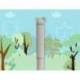 BOLIGRAFO FANTASIA MARCA LIDERPAPEL ANIMAL TOWN RATON TINTA AZUL BORRABLE PUNTA 1 MM