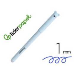 BOLIGRAFO FANTASIA MARCA LIDERPAPEL ANIMAL TOWN KOALA TINTA AZUL BORRABLE PUNTA 1 MM