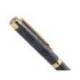 BOLIGRAFO BELIUS WILD WEST ALUMINIO NEGRO DORADO TINTA COLOR AZUL CAJA DE DISEÑO