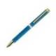 BOLIGRAFO BELIUS WILD WEST ALUMINIO AZUL MARINO DORADO TINTA COLOR AZUL CAJA DE DISEÑO