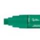 ROTULADOR MARCA LIDERPAPEL ACRYLIC BASE AGUA TODO TIPO DE SUPERFICIE PUNTA RECTANGULAR 10 MM VERDE