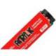 ROTULADOR MARCA LIDERPAPEL ACRYLIC BASE AGUA TODO TIPO DE SUPERFICIE PUNTA RECTANGULAR 10 MM ROJO