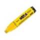 ROTULADOR MARCA LIDERPAPEL ACRYLIC BASE AGUA TODO TIPO DE SUPERFICIE PUNTA RECTANGULAR 10 MM AMARILLO