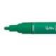ROTULADOR MARCA LIDERPAPEL ACRYLIC BASE AGUA TODO TIPO DE SUPERFICIE PUNTA REDONDA 3 MM VERDE