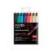 ROTULADOR MARCA UNI POSCA PC1MR/8C MARCADOR DE PINTURA PUNTA EXTRAFINA 0,7 MM ESTUCHE DE 8 UNIDADES COLORES BASICOS