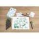 SET WATERCOLORING MARCA TOMBOW GREENERY 9 PIEZAS
