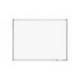Pizarra Blanca Rocada Acero Vitrificado Magnética Marco aluminio 120x90 cm