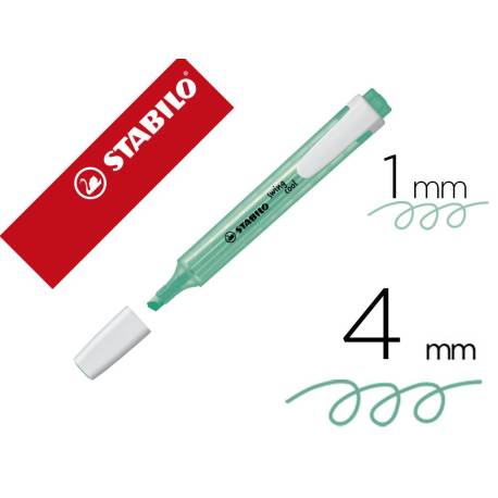 ROTULADOR MARCA STABILO FLUORESCENTE SWING COOL TURQUESA