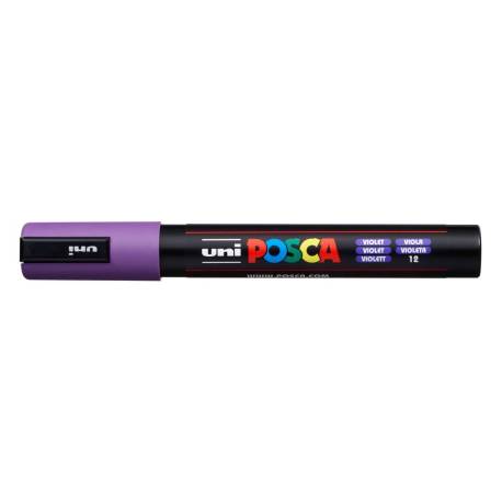 ROTULADOR MARCA UNI POSCA PC-5M VIOLETA