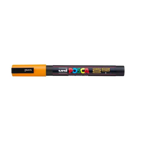 ROTULADOR MARCA UNI POSCA PC-3M NARANJA MEDIO