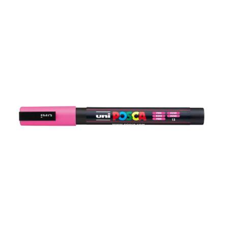 ROTULADOR MARCA UNI POSCA PC-3M ROSA