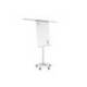 Pizarra Blanca Magnetica Movil con ruedas 68x104 Rocada