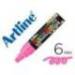 Rotulador Artline Poster Marker EPP-6 Punta Redonda Trazo 6mm Rosa Flúor