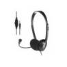 AURICULAR MARCA NGS HEADSET MS103 MAX CON MICROFONO Y CONTROL DE VOLUMEN LONGITUD CABLE 1,5 MT COLOR NEGRO
