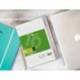 RECAMBIO A4 MARCA LIDERPAPEL 120 HOJAS 90G/M2 CUADRO 5 MM 4 TALADROS BANDAS DE 5 COLORES PASTELES
