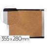 PIZARRA CORCHO MARCA BI-OFFICE INKA RECICLADO MARCO DE ALUMINIO 355X280 CM