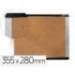 PIZARRA CORCHO MARCA BI-OFFICE INKA RECICLADO MARCO DE ALUMINIO 355X280 CM