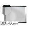 PIZARRA BLANCA MARCA BI-OFFICE INKA MAGNETICA ACERO LACADO MARCO DE ALUMINIO 580X450 CM