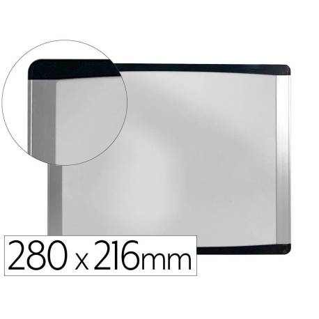 PIZARRA BLANCA MARCA BI-OFFICE INKA MAGNETICA ACERO LACADO MARCO DE ALUMINIO 280X216 CM