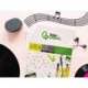BLOC MUSICA Y CANTO MARCA LIDERPAPEL PENTAGRAMA INTERLINEADO 2 MM CUADRICULA 5MM DIN A4 24 HOJAS 100G/M2