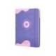 AGENDA ESCOLAR MARCA ANTARTIK 25-26 ENCUADERNADA GO! SIMIL PIEL MORADO SEMANA VISTA A5 BILINGÜE PAPEL FSC 80 GR