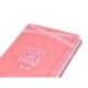 AGENDA ESCOLAR ANTARTIK 25-26 ENCUADERNADA GO! SIMIL PIEL ROSA SEMANA VISTA DIN A5 BILINGÜE PAPEL FSC 80 GR