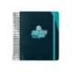 AGENDA ESCOLAR ANTARTIK 25-26 ESPIRAL FUN DAY AZUL OSCURO DIA PAGINA DIN A5 BILINGÜE PAPEL FSC 80 GR