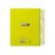 AGENDA ESCOLAR ANTARTIK 25-26 ESPIRAL NEON AMARILLO DIA PAGINA DIN A5 BILINGÜE PAPEL FSC 80 GR