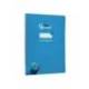 CUADERNO ESPIRAL MARCA LIDERPAPEL DI N A4 PAUTAGUIA TAPA BLANDA 80H 75 GR CUADRO PAUTADO 3MM COLOR AZUL