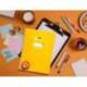 CUADERNO ESPIRAL MARCA LIDERPAPEL DI N A4 PAUTAGUIA TAPA BLANDA 80H 75 GR CUADRO PAUTADO 3MM COLOR AMARILLO