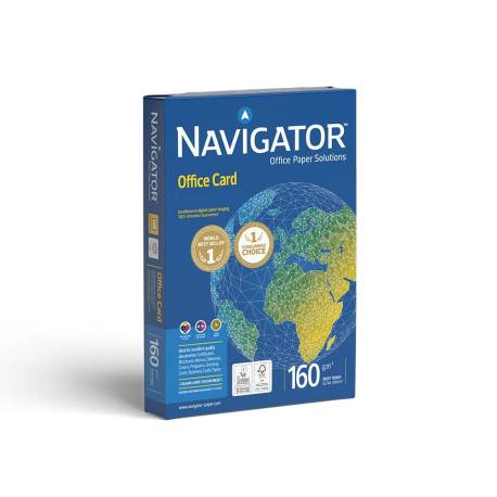 PAPEL FOTOCOPIADORA MARCA NAVIGATOR DIN A3 160 GRAMOS PAPEL MULTIUSO INK-JET Y LASER PAQUETE DE 250 HOJAS