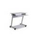 MESA ORDENADOR MARCA ROCADA RD-9100 SISTEMA BLOQUEO CON RUEDAS ESTRUCTURA METALICA CON BANDEJA TECLADO EXTRAIBLE