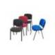 SILLA MARCA ROCADA CONFIDENTE ESTRUCTURA METALICA ASIENTO TELA IGNIFUGA BURDEOS 570X410X810 MM