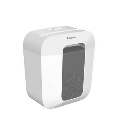DESTRUCTORA DE DOCUMENTOS FELLOWES LX25 CAPACIDAD 6H SEGURIDAD P4 DESTRUYE GRAPAS CLIPS Y TARJETAS