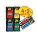 BANDERITAS SEPARADORAS MARCA POST-IT 680 DISPENSADOR 50 HOJAS 4 COLORES SURTIDOS + 2 DISPENSADORES 684 FLECHA 2