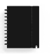 CUADERNO CARCHIVO INGENIOX FOAM A4 80H CUADRICULA NEGRO