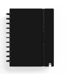 CUADERNO CARCHIVO INGENIOX FOAM A4 80H CUADRICULA NEGRO