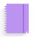 CUADERNO CARCHIVO INGENIOX FOAM A5 80H CUADRICULA VIOLETA