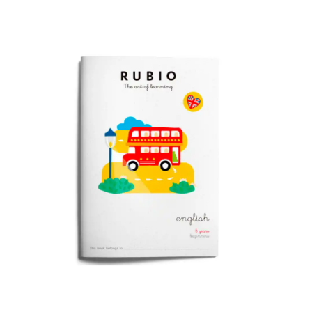 CUADERNO RUBIO ENGLISH 6 YEARS BEGINNERS