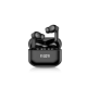 AURICULAR DAEWOO TWS BLUETOOTH 5.4 USB TIPO-C CANCELACION DE RUIDO CON ESTUCHE DE CARGA 450MAH COLOR NEGRO