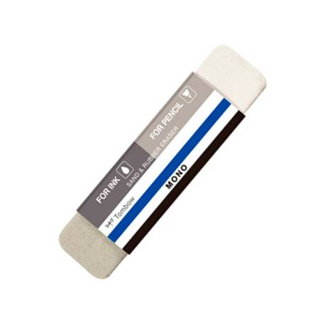 GOMA DE BORRAR MARCA TOMBOW MONO DOBLE PARA TINTA Y LAPIZ