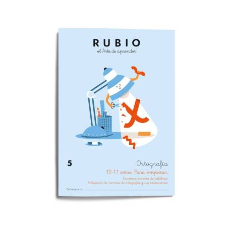 CUADERNO MARCA RUBIO ORTOGRAFIA 5