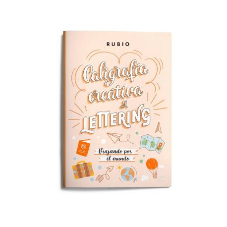 CUADERNO MARCA RUBIO LETTERING CALIGRAFIA CREATIVA VIAJANDO POR EL MUNDO