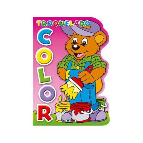 CUADERNO DE COLOREAR MARCA SUSAETA TROQUELADO 16 PAGINAS 20X28 CM